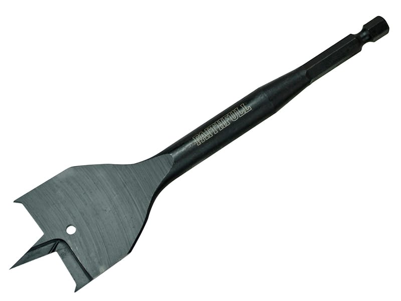 Faithfull Impact Rated Flat Bit 30 x 152mm - Tayside Ironmongery